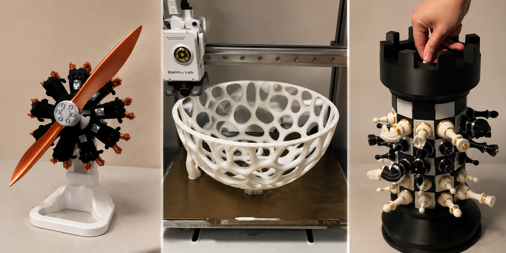 3D printing setup