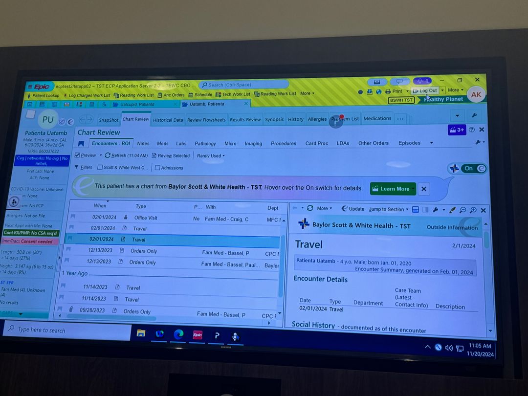 Outdated electronic health records system at Baylor Scott and White hospital